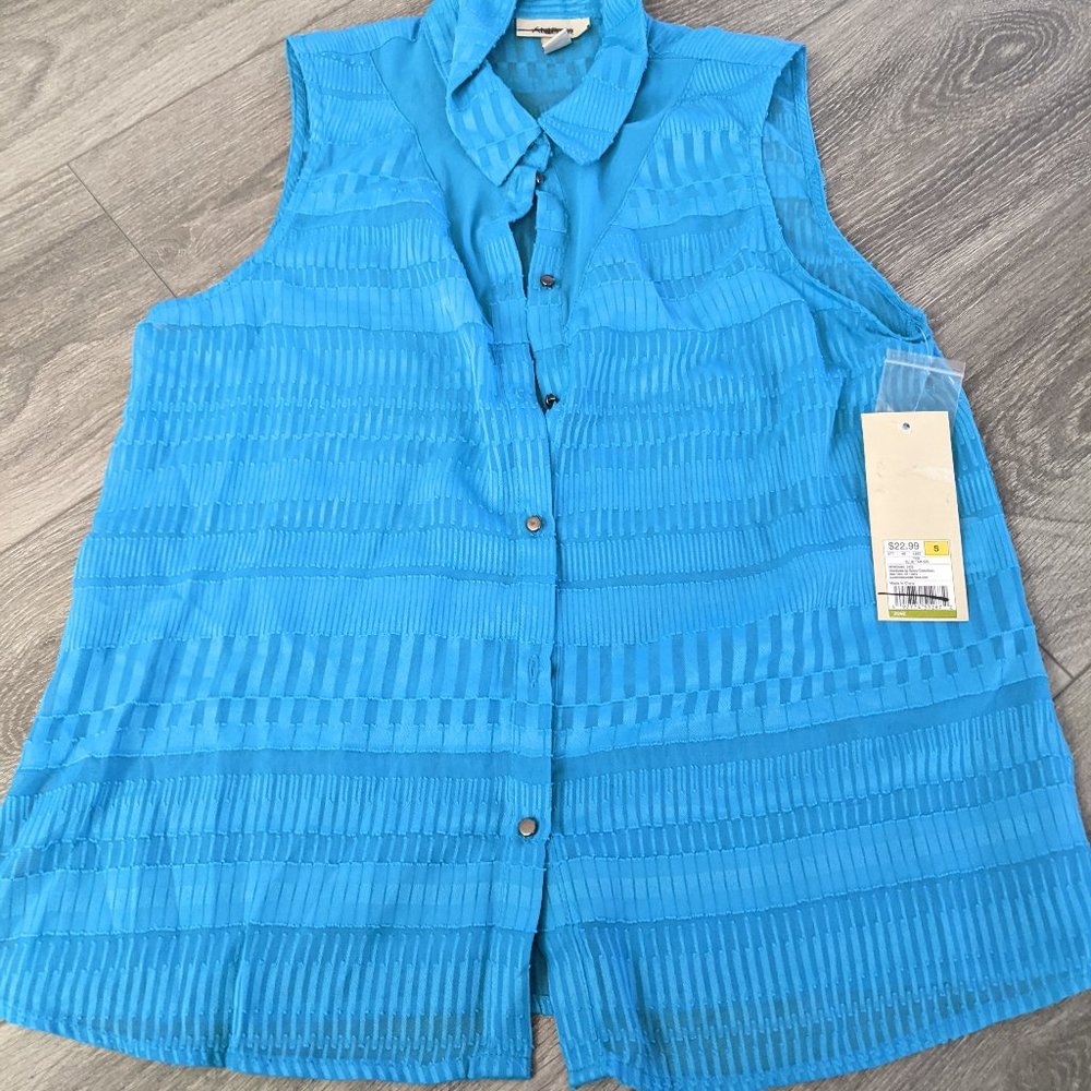 AMBAR Women's Blouse Sleeve-less